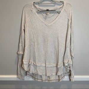 FREE PEOPLE Thermal Top, S, Like-New